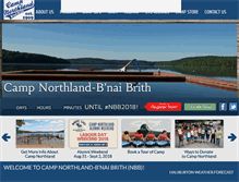 Tablet Screenshot of campnbb.com